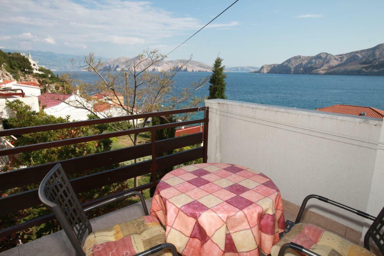 Double Rooms Jasna With Sea View Baska  Exterior photo