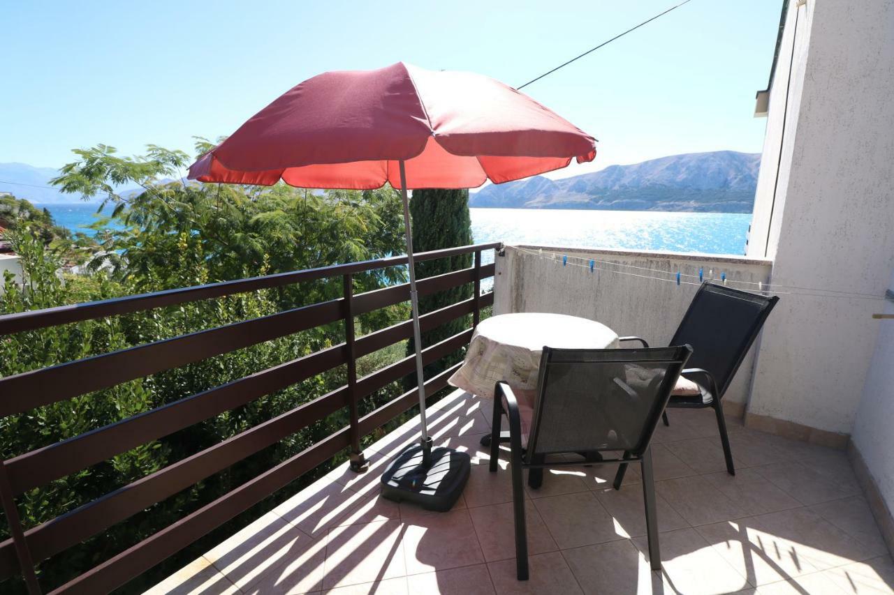 Double Rooms Jasna With Sea View Baska  Exterior photo